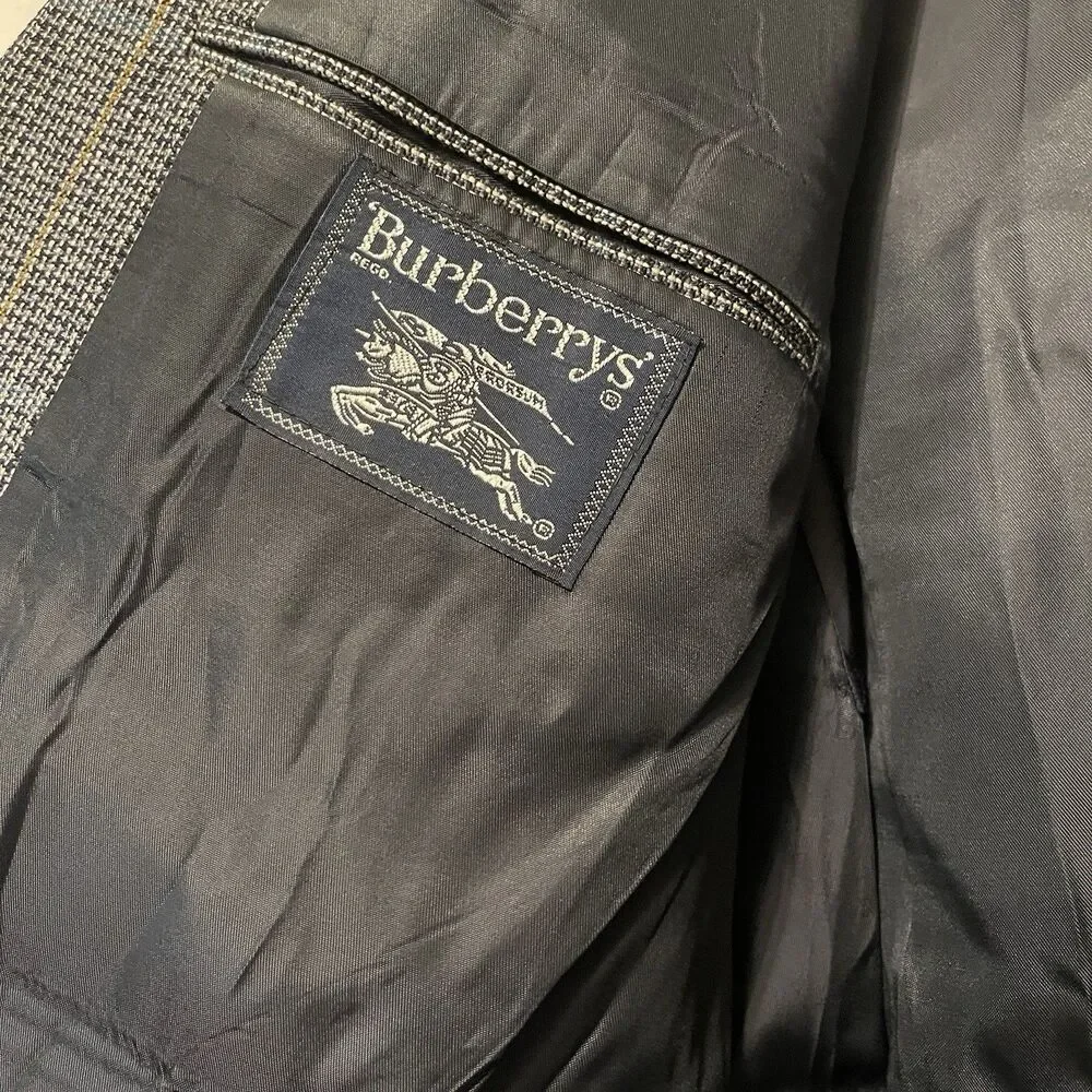 BURBERRY Loomed In Scotland SPORT COAT BLAZER JACKET MENS Size Unknown